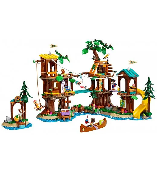 Lego kocke Friends Hišica na drevesu v poletnem taboru 42631 Lego