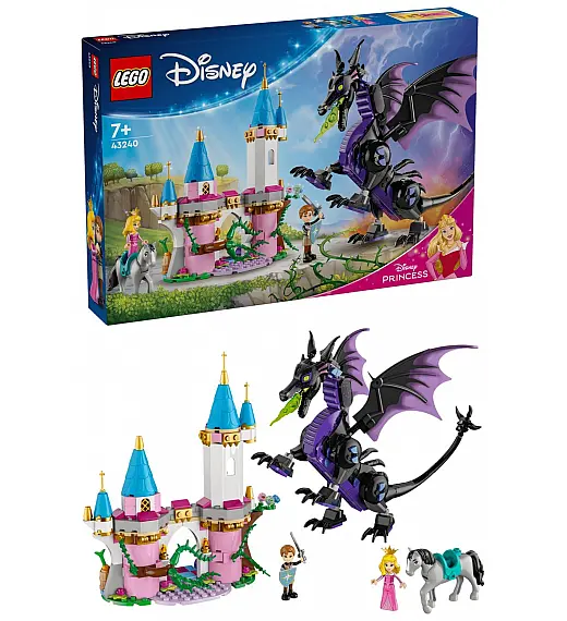 Kocke Disney Princess Zlurada u tijelu zmaja 43240 Lego