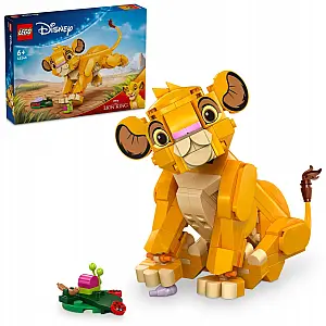 Lego kocke Disney Classic Simba, mali kralj lavova 43243