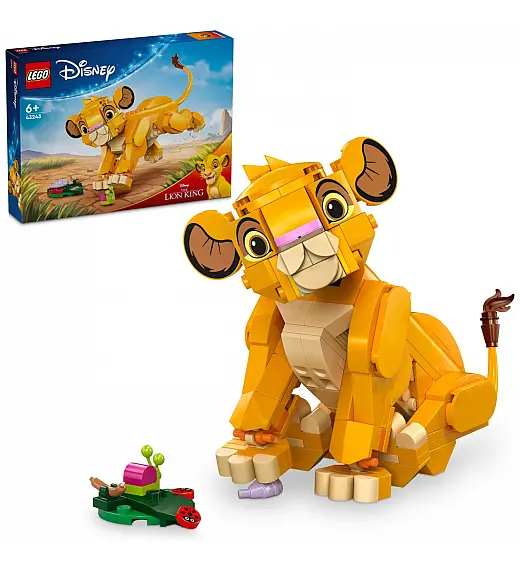 Lego kocke Disney Classic Simba, mali kralj lavova 43243 Lego