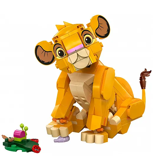 Lego kocke Disney Classic Simba, mali kralj lavova 43243 Lego