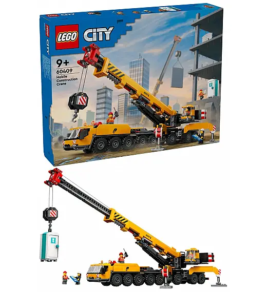 Lego kcoke City Žuta mobilna građevinska dizalica 60409 Lego