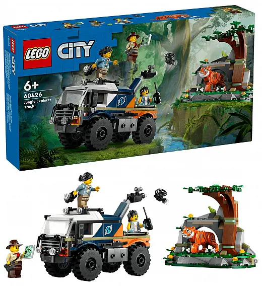 Lego kocke City Terenski kamion istraživača prašume 60426 Lego