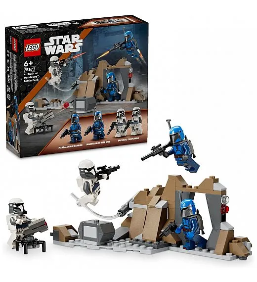 Kocke Star Wars Bojni komplet Zasjeda na Mandaloreu 75373 Lego
