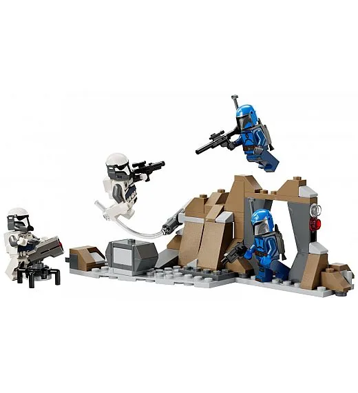 Kocke Star Wars Bojni komplet Zasjeda na Mandaloreu 75373 Lego