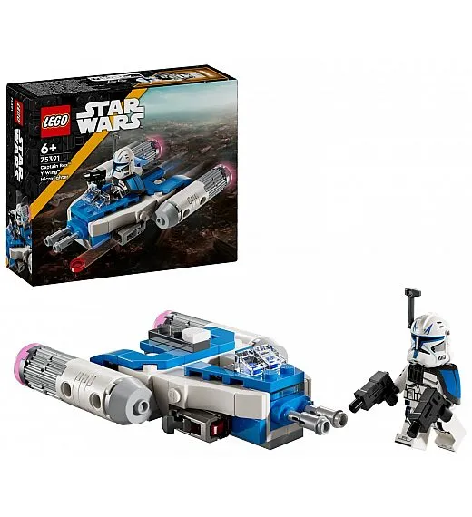 Lego kocke Star Wars Kapetan Rex™ i mikrolovac Y-Wing™ 75391 Lego
