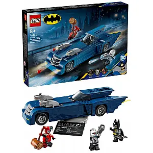 Lego kocke Super Heroes Batman i Batmobile protiv Harley Quinn i Mr. Freezea 76274