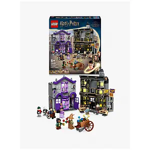 Lego kocke Harry Potter Ollivanderova trgovina i Butik gđe Malkin 76439