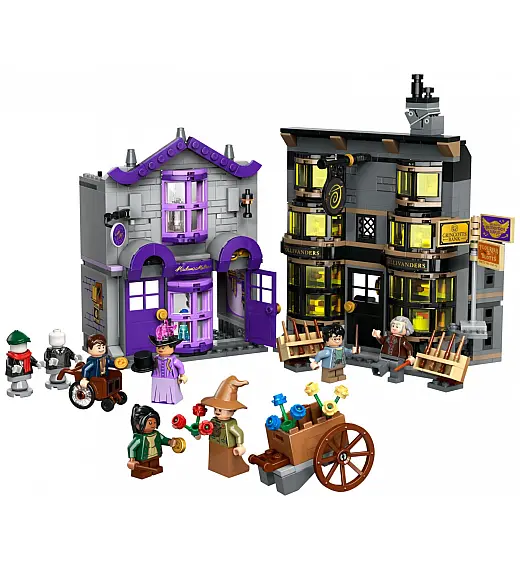 Lego kocke Harry Potter Ollivanderova trgovina i Butik gđe Malkin 76439 Lego