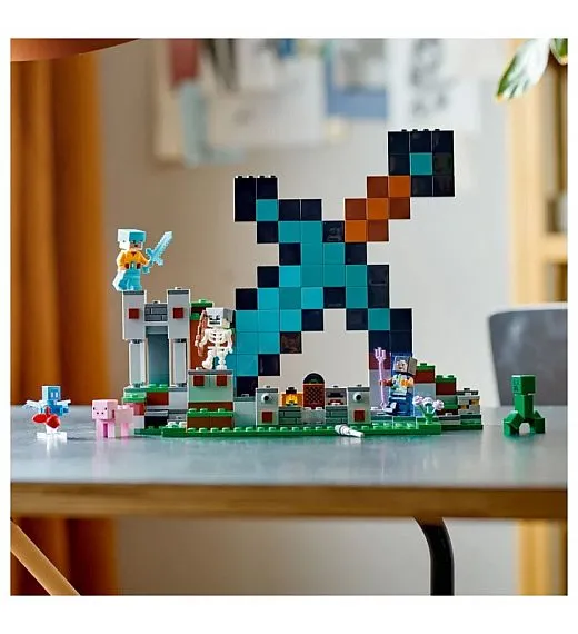 Lego kocke Minecraft Mečarska postojanka 21244 Lego