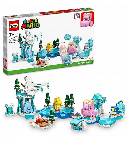 Lego kocke Super Mario Razširitveni komplet Fliprusova snežna pustolovščina 71417 Lego