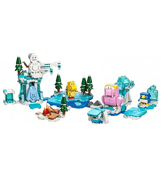 Lego kocke Super Mario Razširitveni komplet Fliprusova snežna pustolovščina 71417 Lego