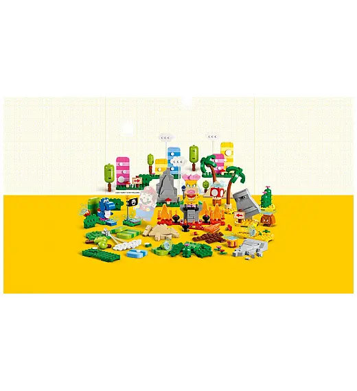 Lego® Super Mario™ 71418 Škatla z ustvarjalnimi pripomočki Lego