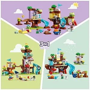 Lego kocke Duplo 3in1 Tree House 10993