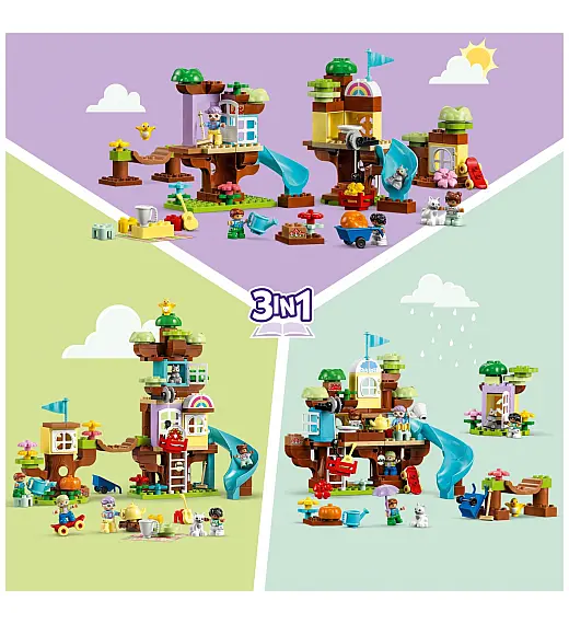 Lego kocke Duplo 3in1 Tree House 10993 Lego