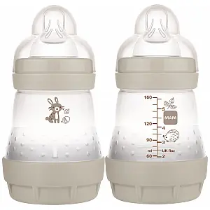 MAM steklenička plastična Anti-colic 160ml sort 669903