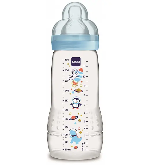 MAM plastična bočica Anti-colic easy active 330ml 4+mj sort 663307 MAM