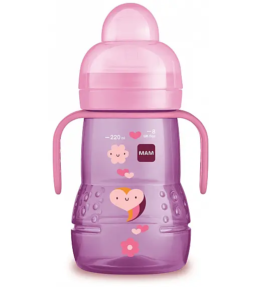 MAM čašica Transition trainer 220ml, 4m+ sort 663284 MAM