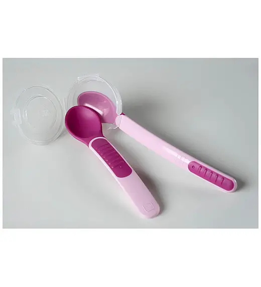 MAM žlice set 2 mekane sa poklopcem 6+mj 504495 MAM