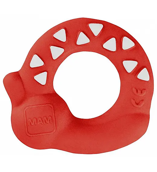 MAM grizalo Lucy polžek red 824951 MAM