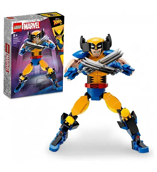 Kocke Super Heroes Figura Wolverinea za slaganje 76257 Lego