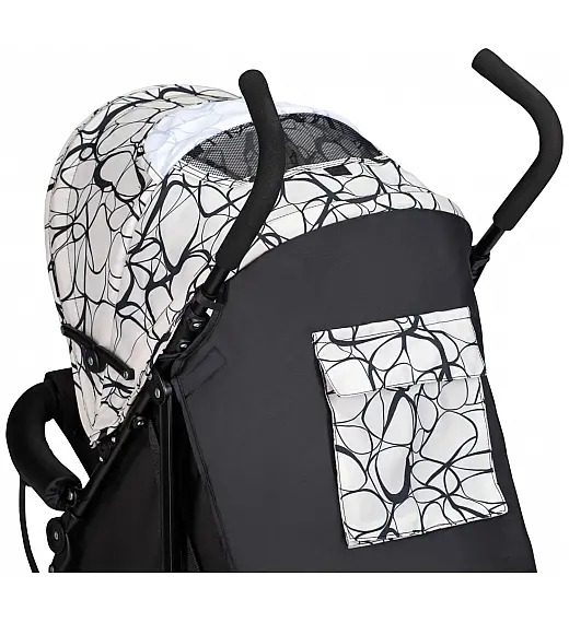 FREEON kišobran kolica Simple sportska kolica black & white 48549 FreeON