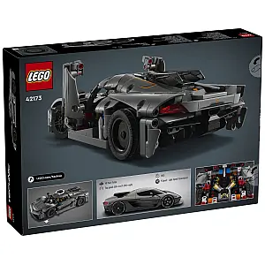 Kocke Technic Koenigsegg Jesko Absolut, siv hiperavtomobil 42173