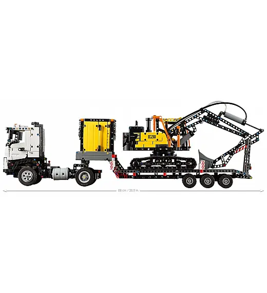 Kocke Technic Kamion Volvo FMX i električni bager EC230 42175 Lego
