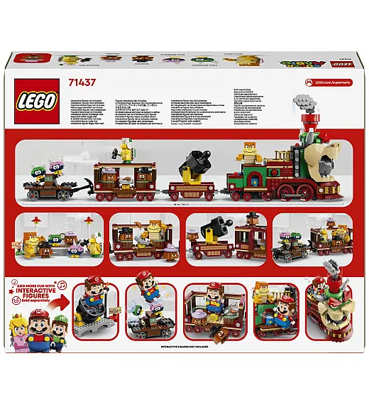 Kocke Super Mario Bowserov brzi vlak 71437 Lego