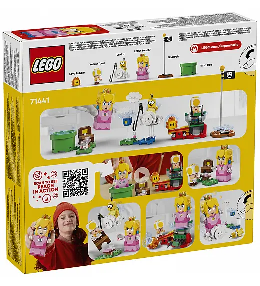 Kocke Super Mario Interaktivna LEGO® Peach™ i pustolovine 71441 Lego