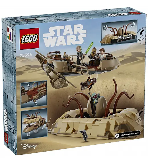 Kocke Star Wars Pustinjska lađa i sarlaccova jama 75396 Lego