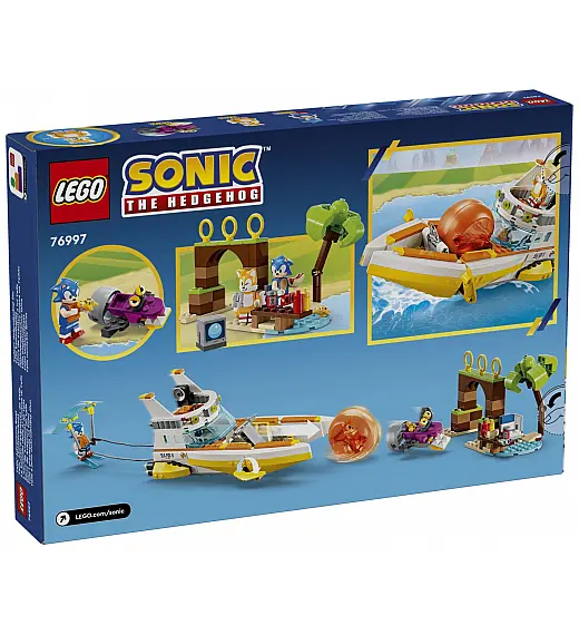 Kocke Sonic Tailsov pustolovski čoln 76997 Lego
