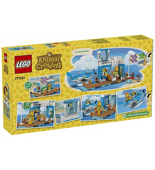 Kocke Animal Crossing Leti z letalsko družbo Dodo Airlines 77051 Lego
