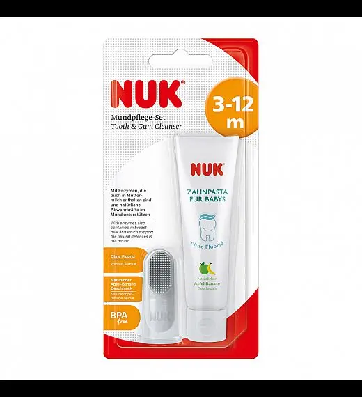 Nuk zobna pasta ali gel NUK