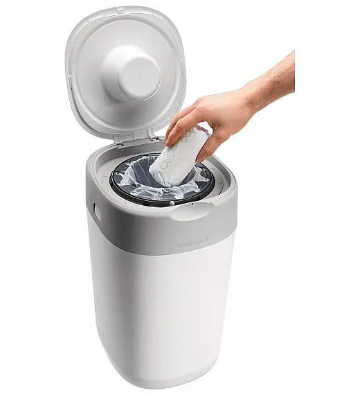 Koš za plenice Twist&Click White