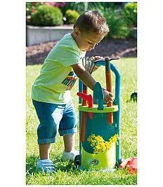 Ecoiffier set za vrtnarjenje na vozičku