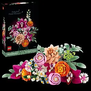 LEGO® Botanicals 10342 Čudovit šopek z rožnatimi cvetovi