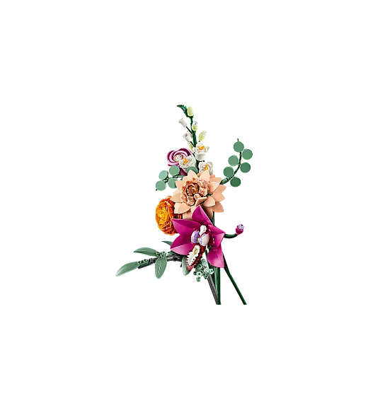 LEGO® Botanicals 10342 Čudovit šopek z rožnatimi cvetovi Lego