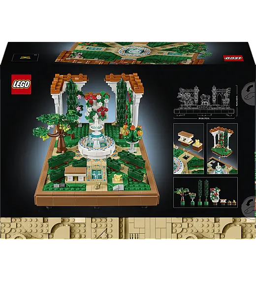Kocke Icons Vrt s fontanom 10359 Lego