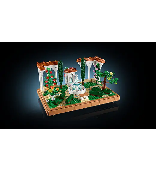 Kocke Icons Vrt s fontanom 10359 Lego