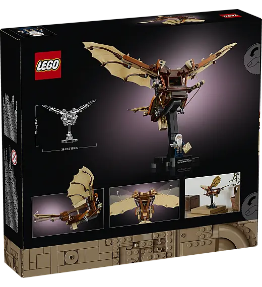 Kocke Icons Leteći stroj Leonarda da Vincija 10363 Lego