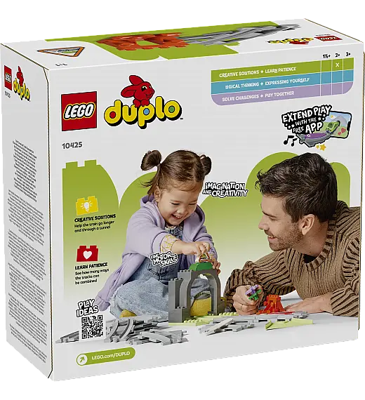 Kocke Duplo Proširenja: željeznički tunel i tračnice 10425 Lego