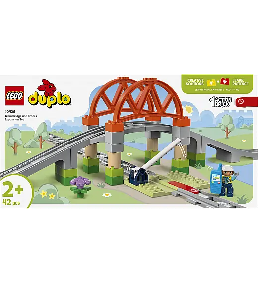 Kocke Duplo Proširenja: željeznički most i tračnice 10426 Lego