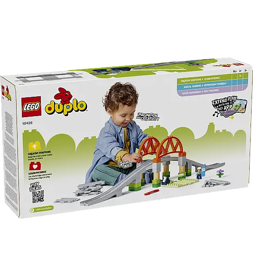 Kocke Duplo Proširenja: željeznički most i tračnice 10426 Lego