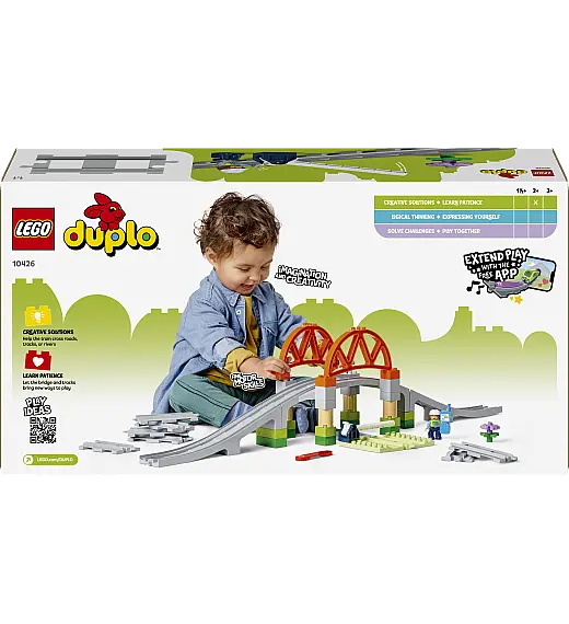 Kocke Duplo Proširenja: željeznički most i tračnice 10426 Lego