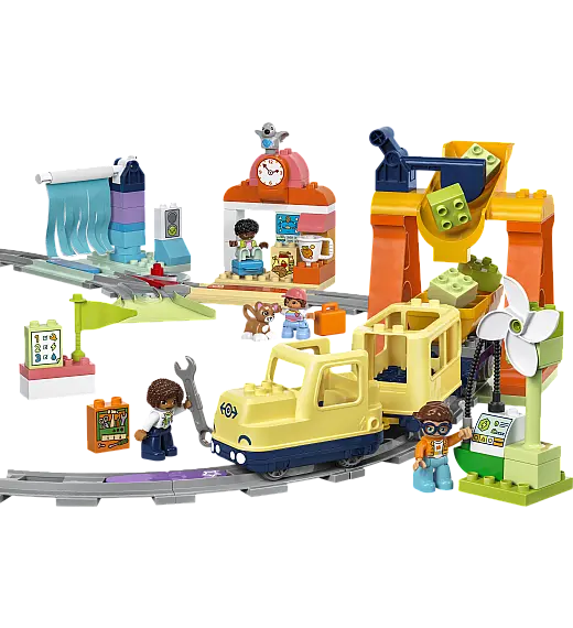 Kocke  Duplo Velik interaktiven skupni vlak 10428 Lego