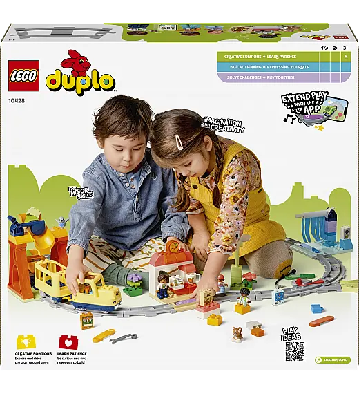 Kocke  Duplo Velik interaktiven skupni vlak 10428 Lego