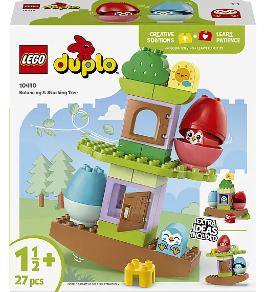 Kocke Duplo Drevo za skladanje in uravnovešanje 10440 Lego