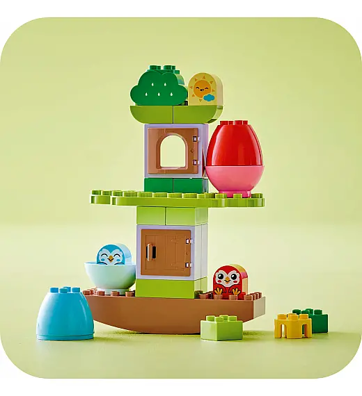 Kocke Duplo Drevo za skladanje in uravnovešanje 10440 Lego