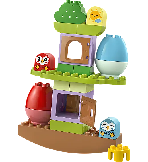 Kocke Duplo Drevo za skladanje in uravnovešanje 10440 Lego